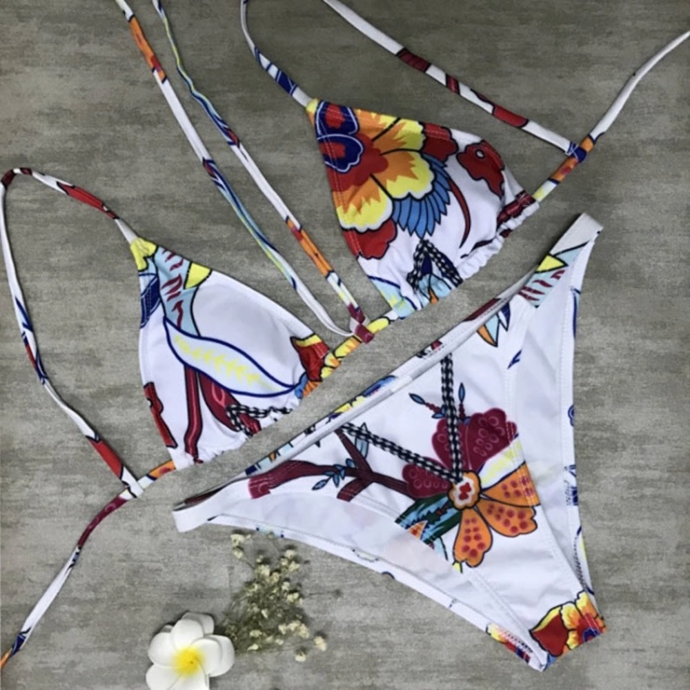 Floral Bikini Set - Picture 2 of 3